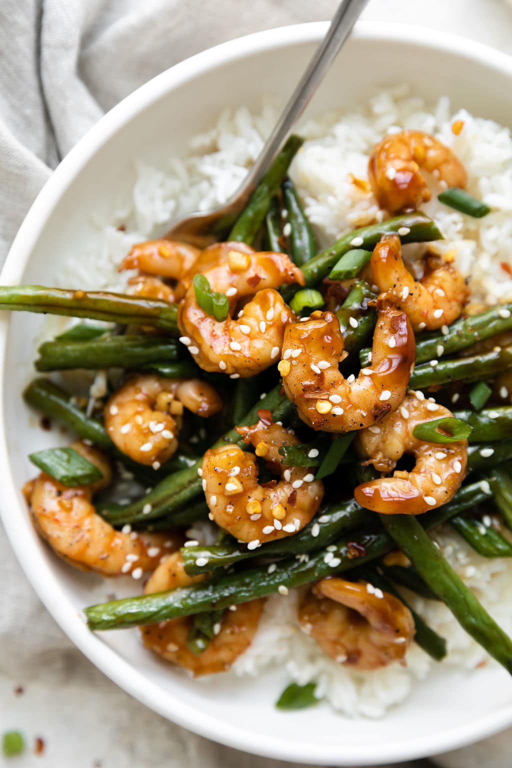 Sheet Pan Honey Garlic Shrimp