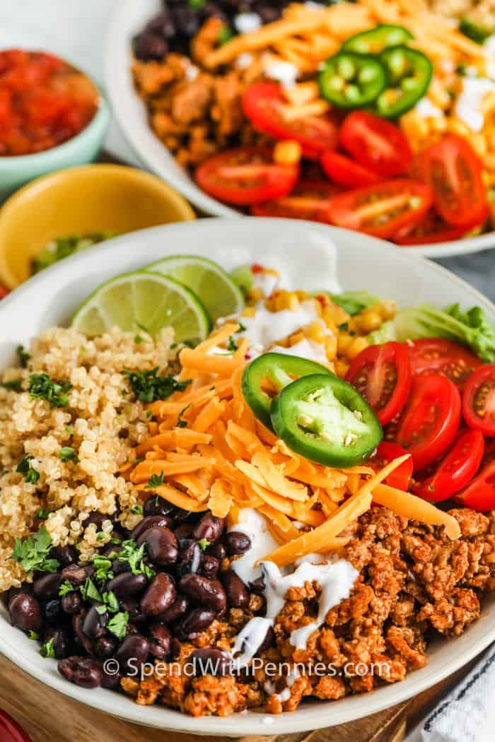 Taco Quinoa Bowl