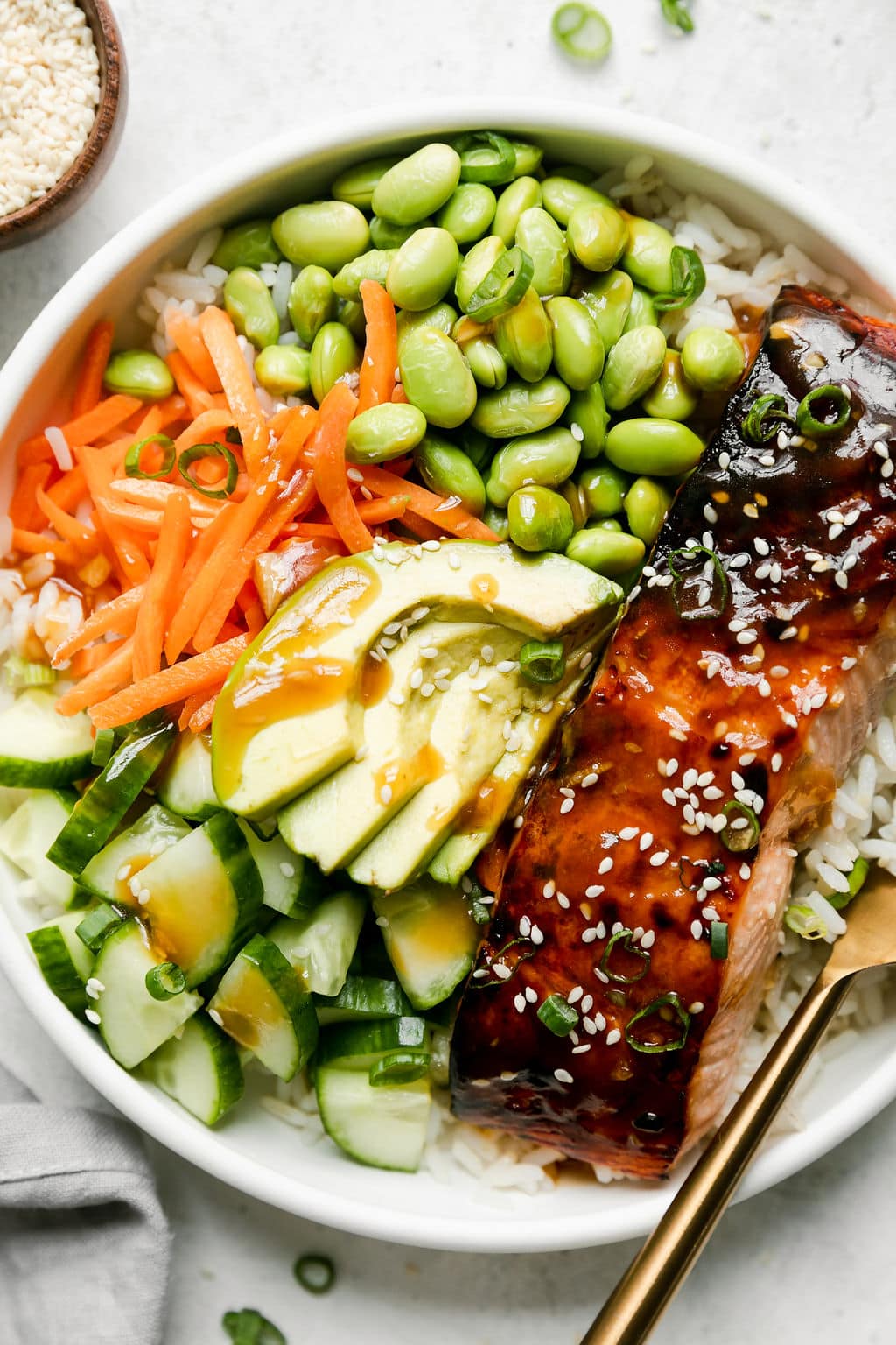 Teriyaki Salmon Bowl (30 Minute Dinner)