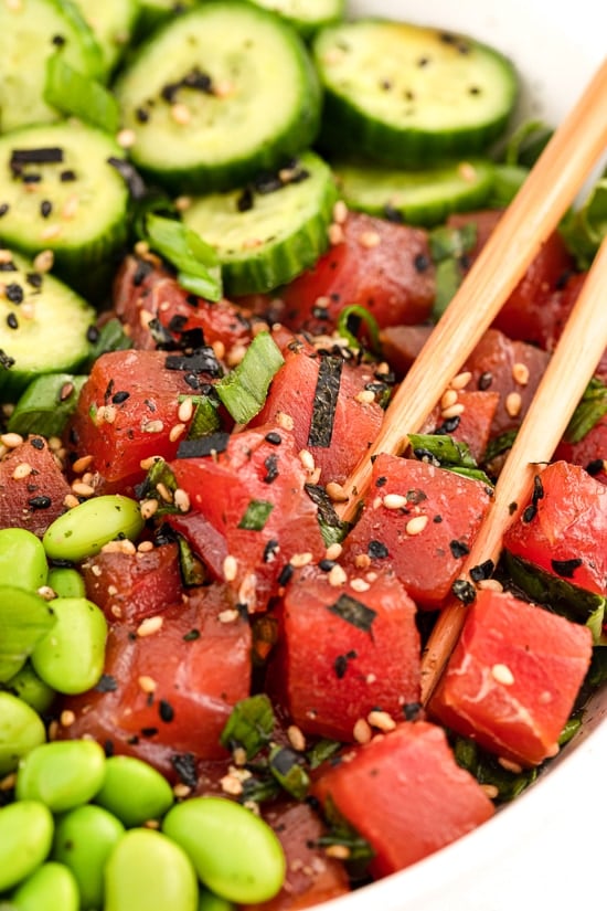 Tuna Poke Salad