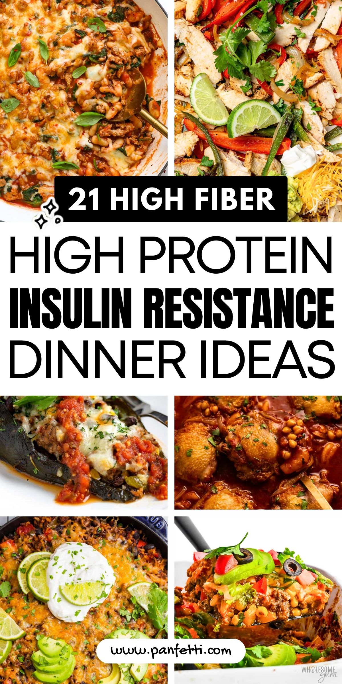 21 High Fiber High Protein Dinner Ideas for Insulin Resistance