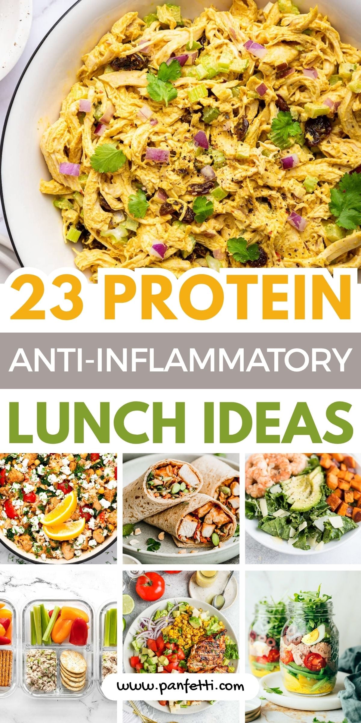23 High Protein Anti-Inflammatory Lunches with 30g+ Protein