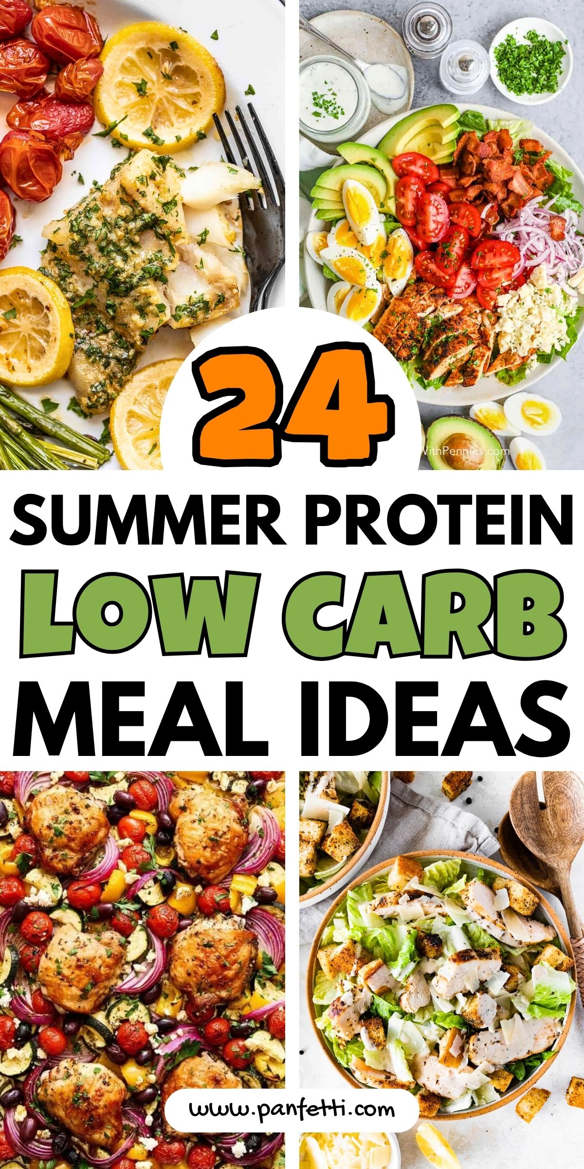 24 Summer High Protein Low Carb Meals