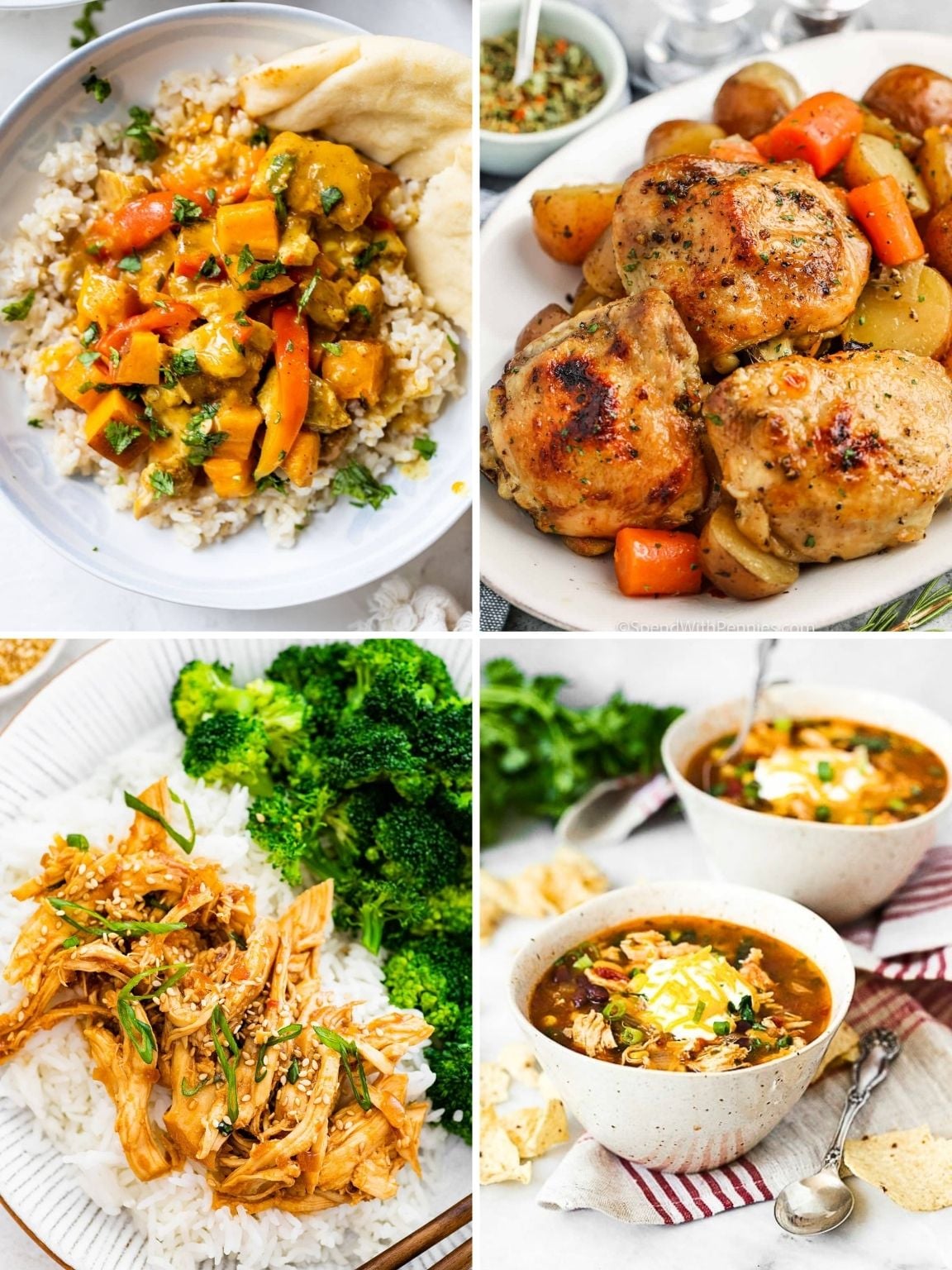 25 High Protein Crockpot Chicken Recipes with 25g+ Protein