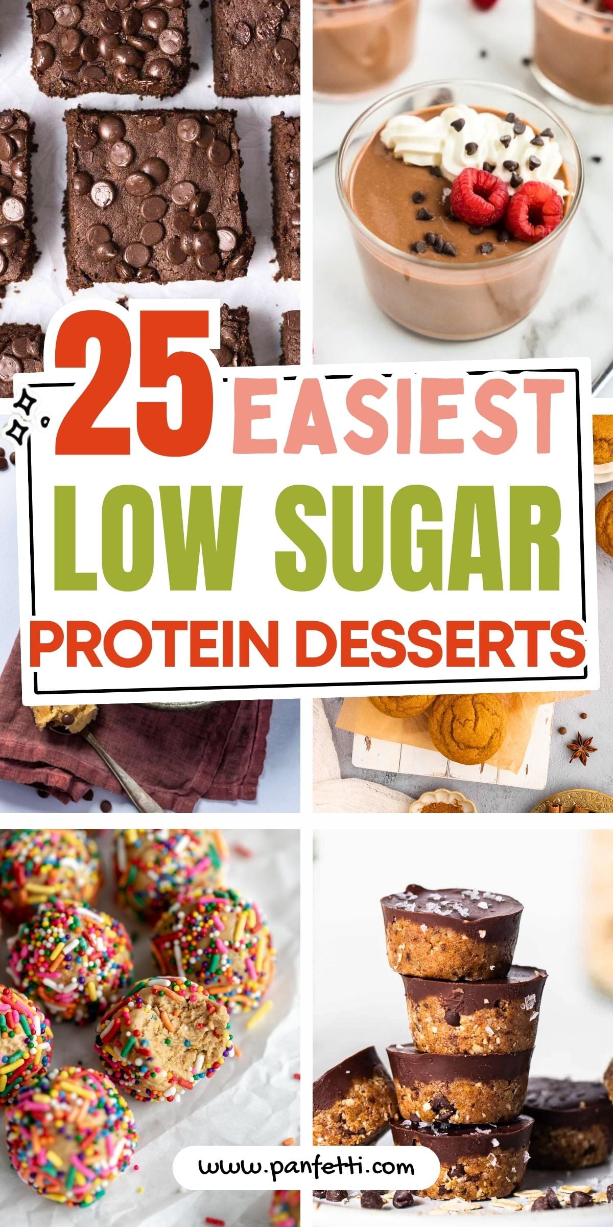 25 High Protein Low Sugar Dessert Ideas