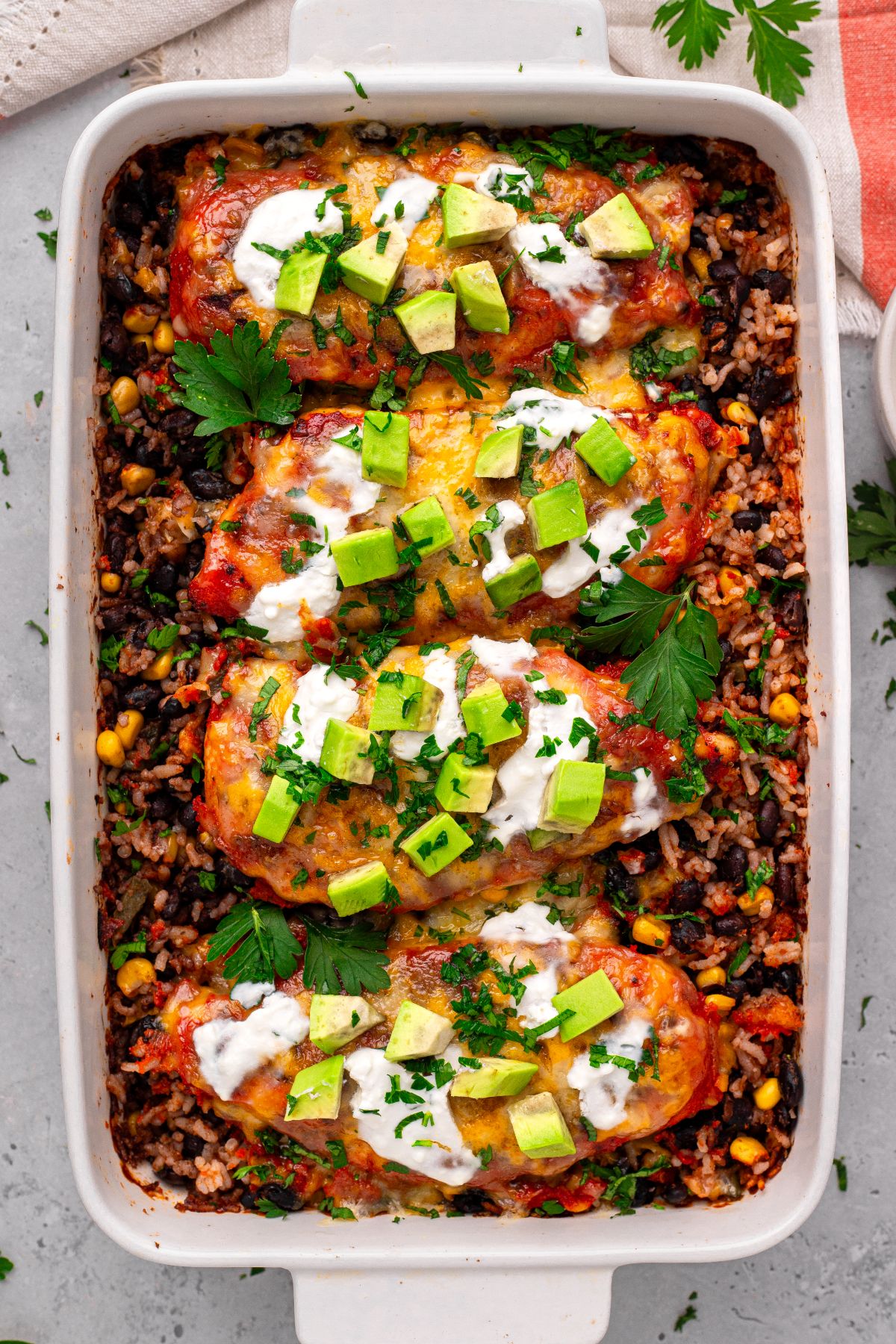 Baked Salsa Chicken