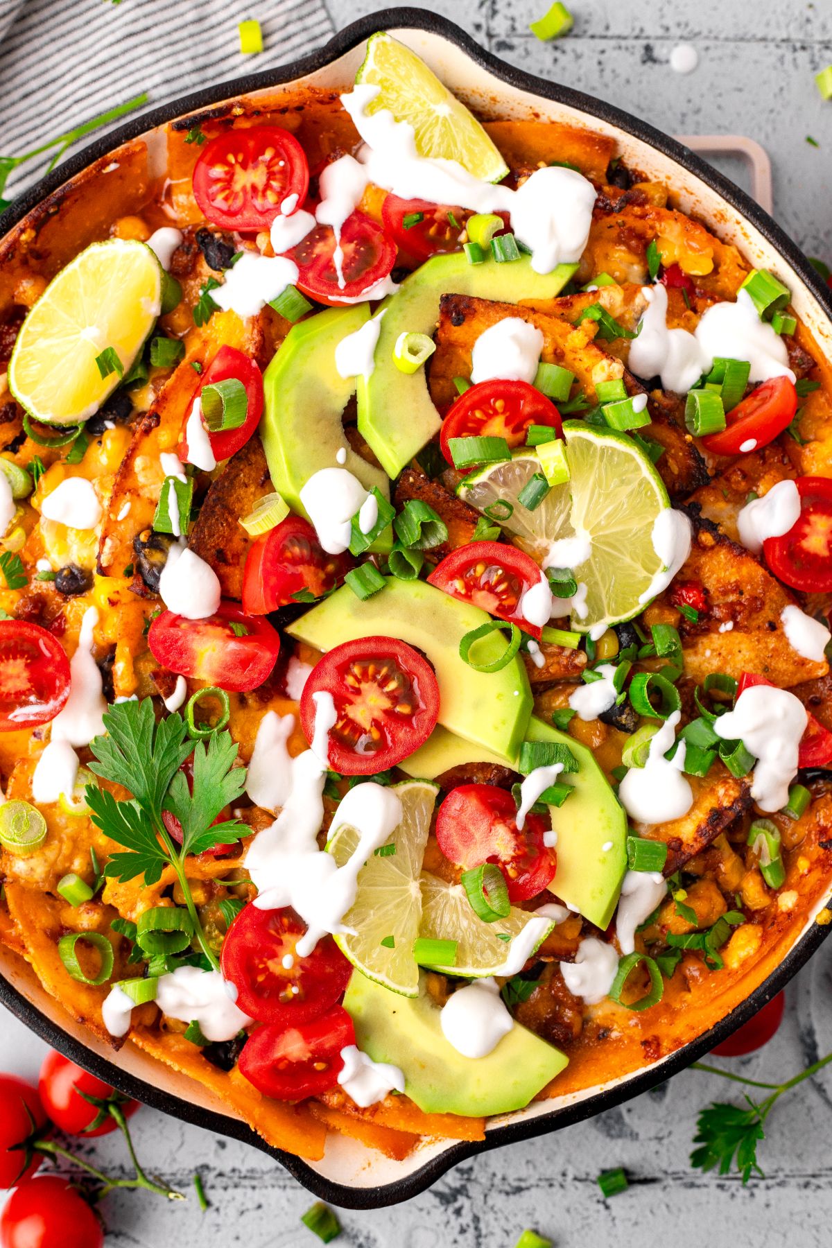 Beef Skillet Enchiladas
