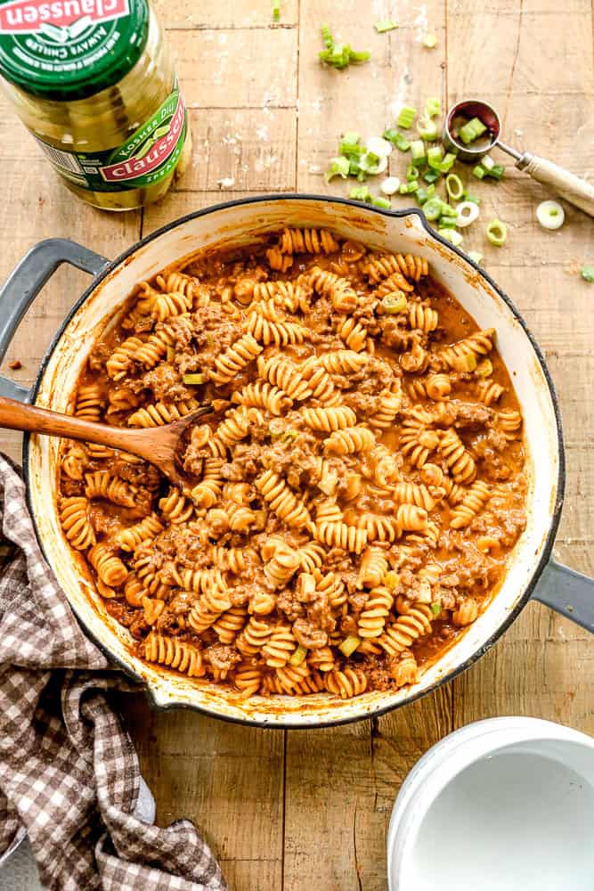 Cheeseburger Casserole