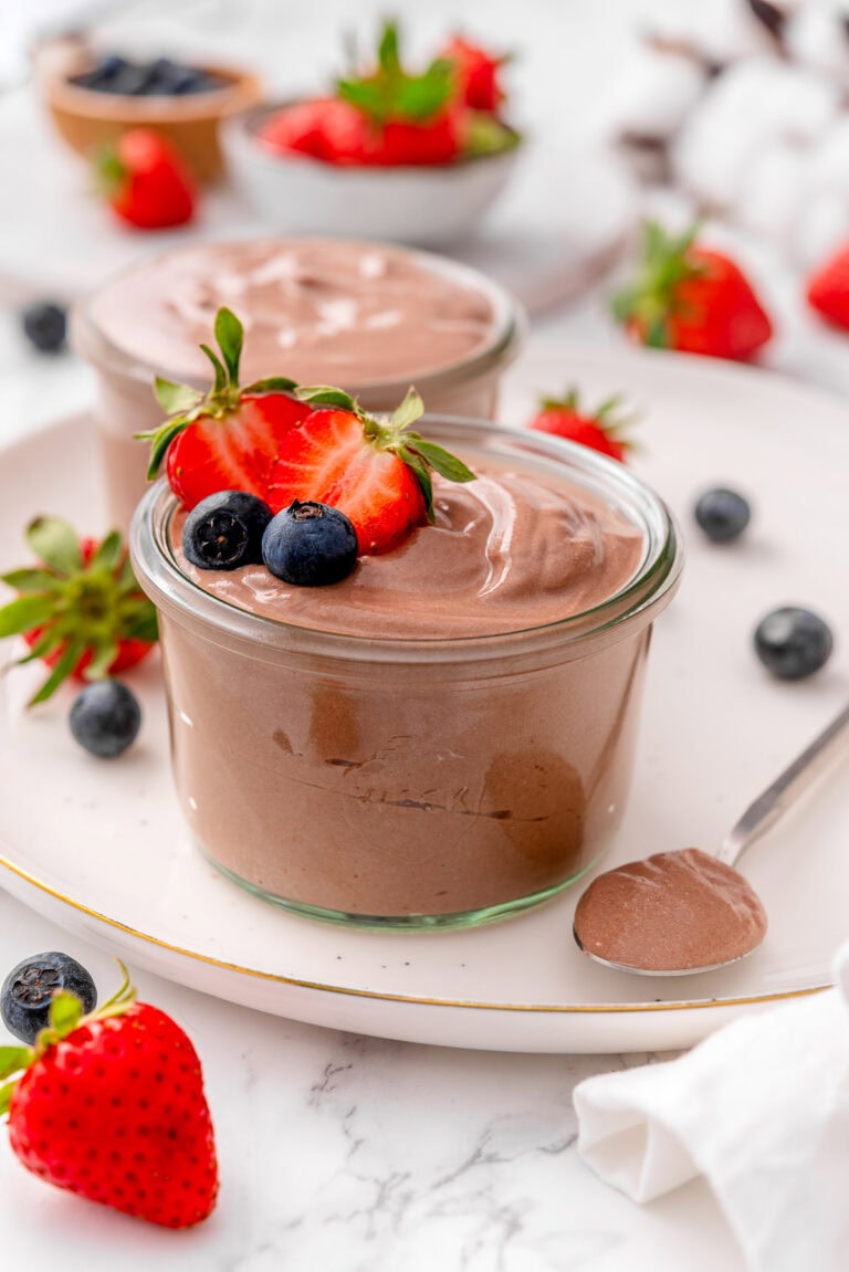 Cottage Cheese Chocolate Mousse