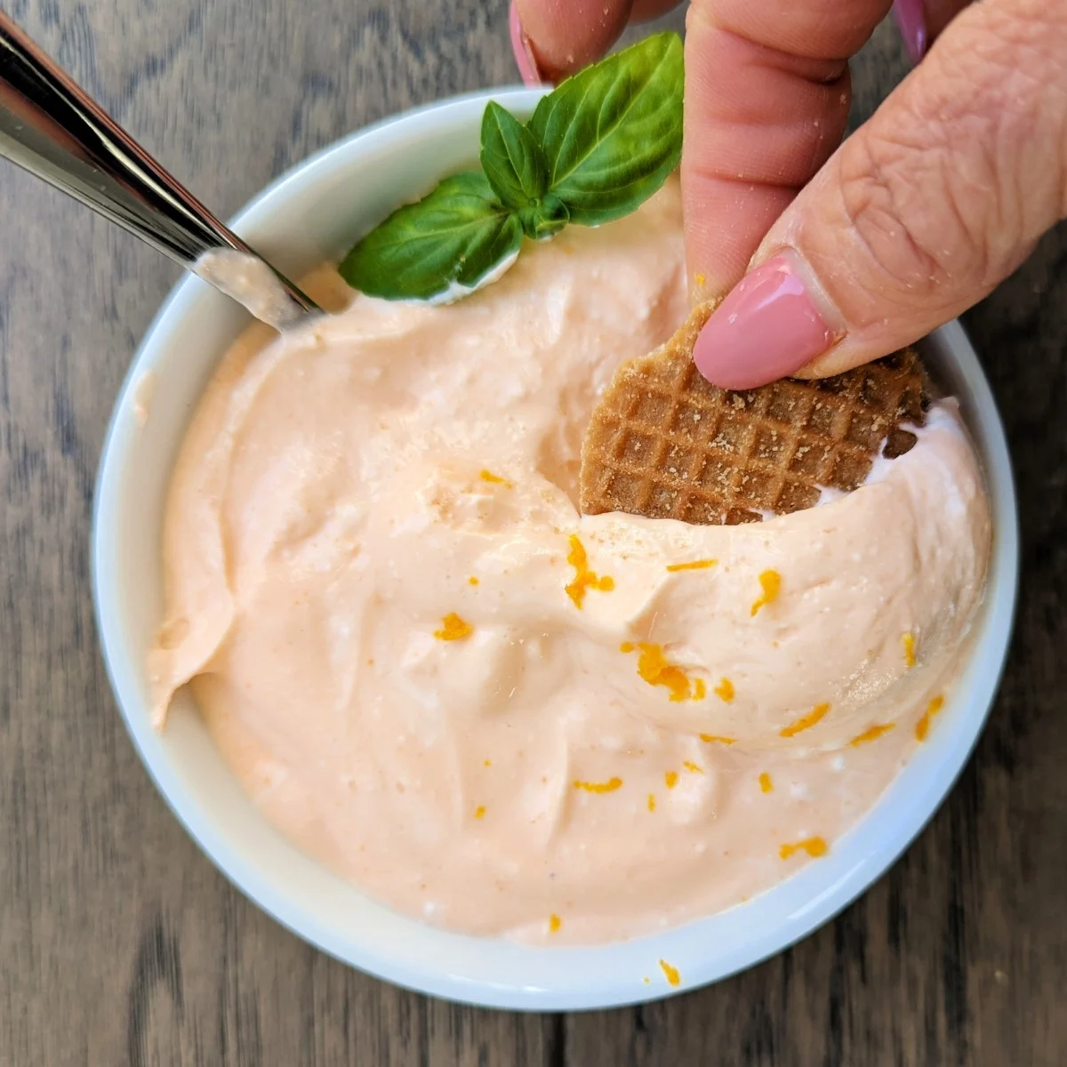 Cottage Cheese Orange Creamsicle Protein Bowl