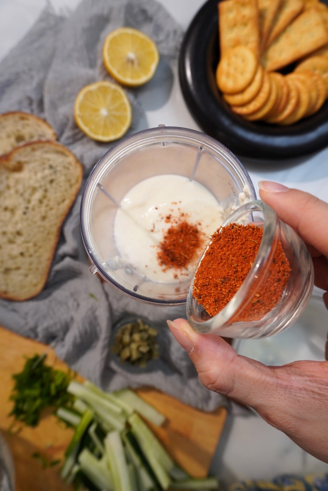 Creamy Cottage Cheese Protein Dip