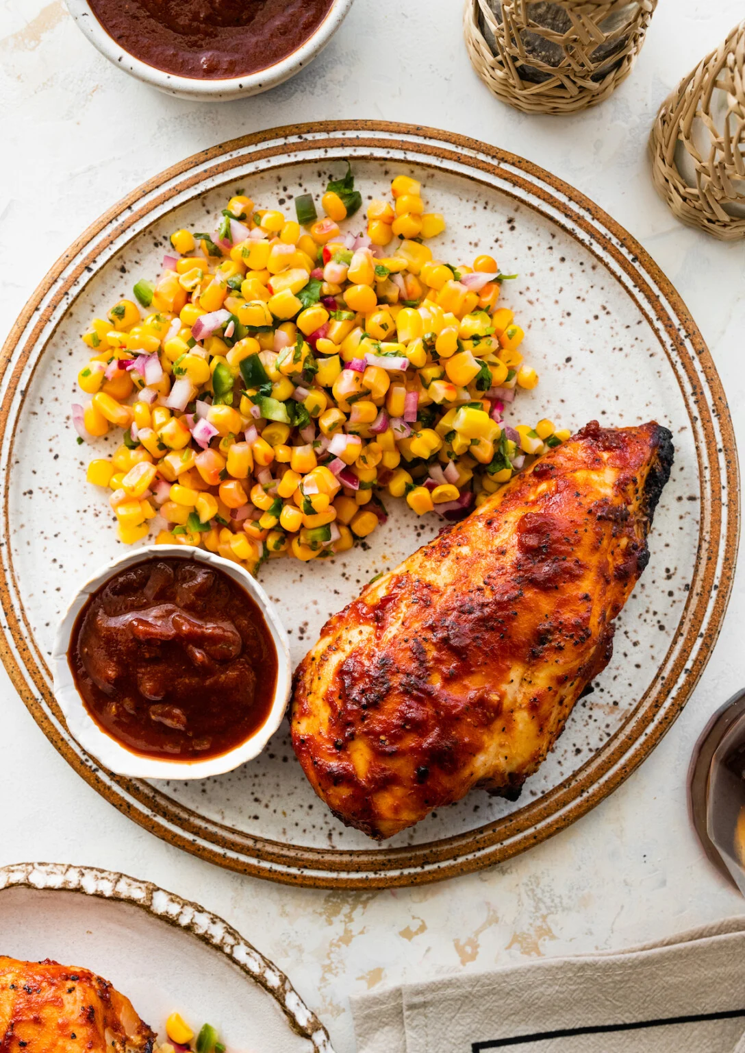 Grilled BBQ Chicken Breasts