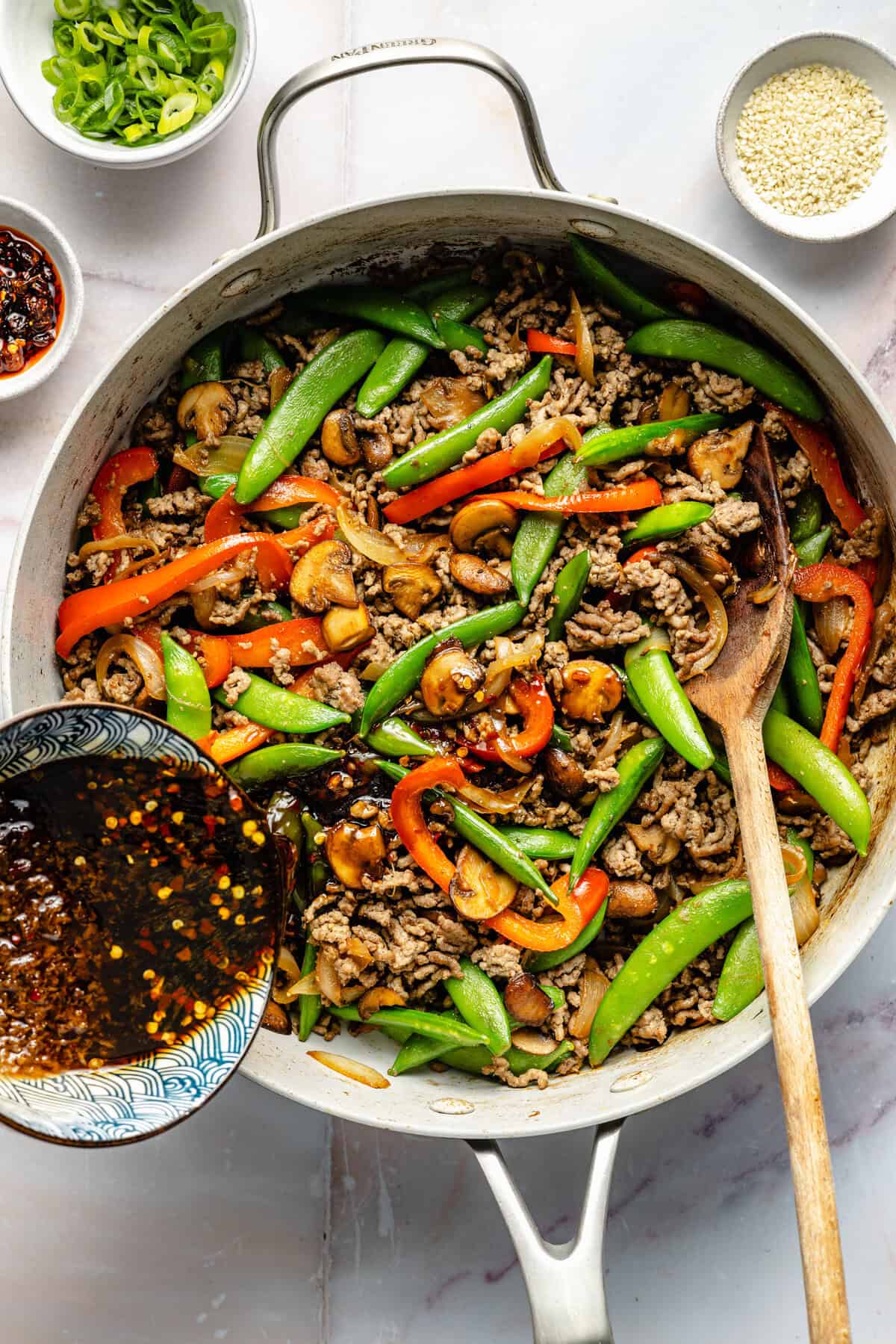 Ground Beef Stir Fry