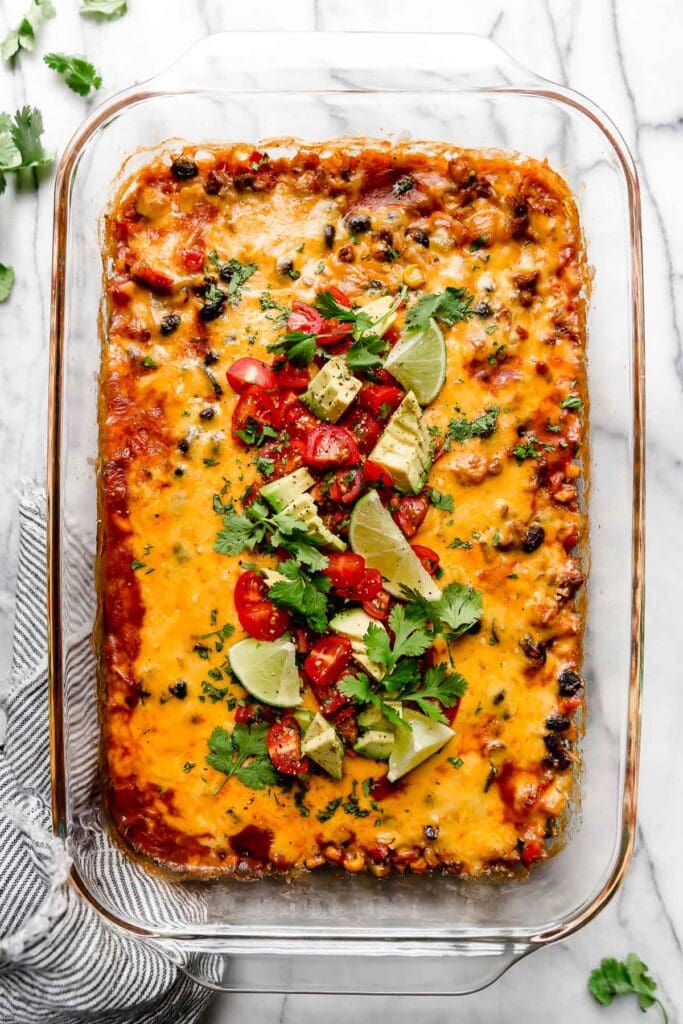 Healthy Taco Casserole