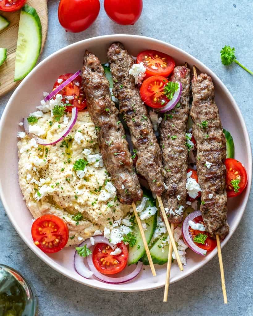Juicy Beef Kafta Kabob