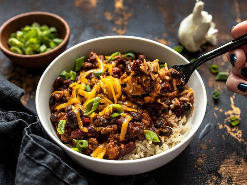 BBQ Beef and Beans