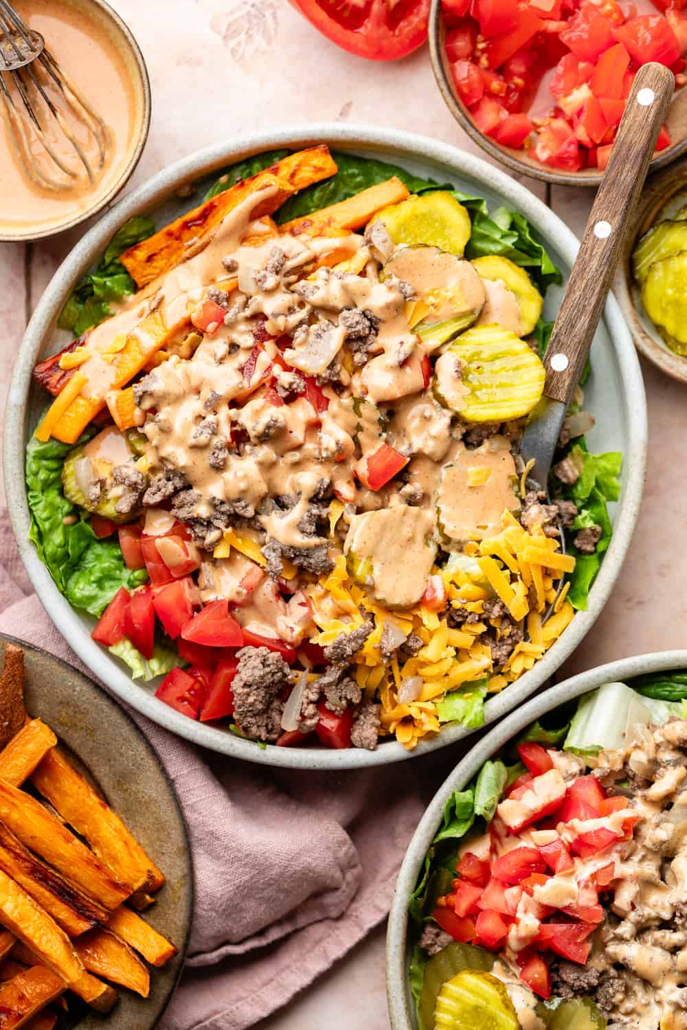 Burger Bowls Recipe