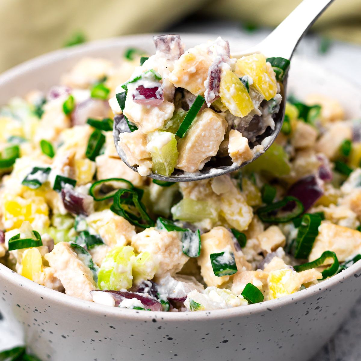 Cottage Cheese Chicken Salad