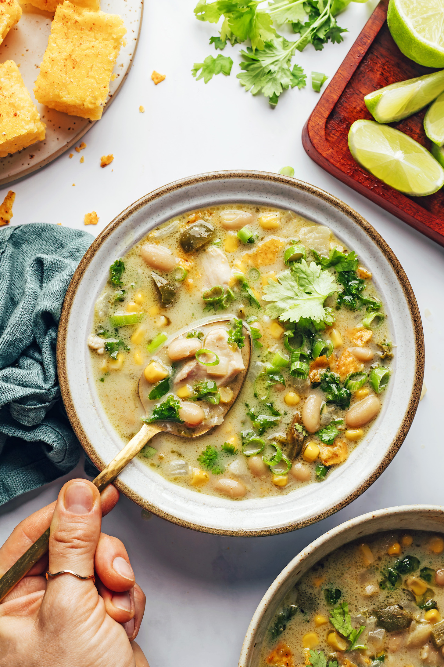 Creamy White Bean Chicken Chili