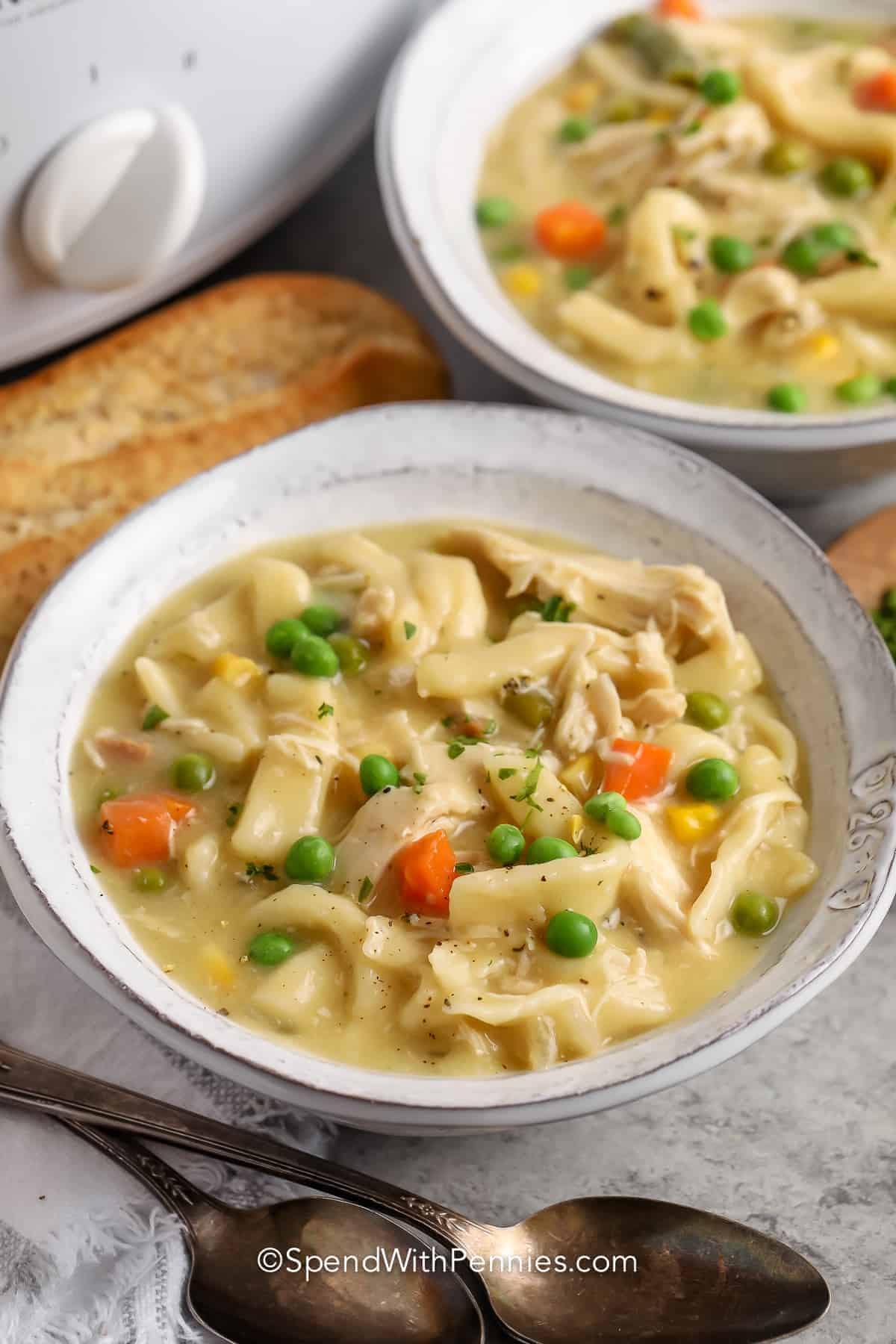 Crock Pot Chicken and Noodles
