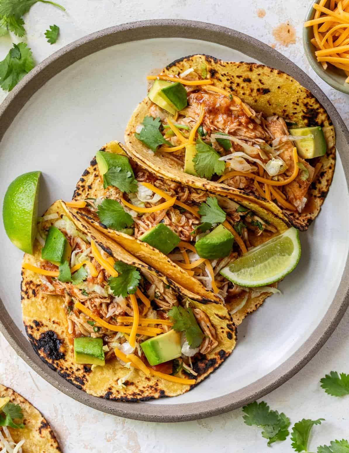 Crockpot Chicken Tacos