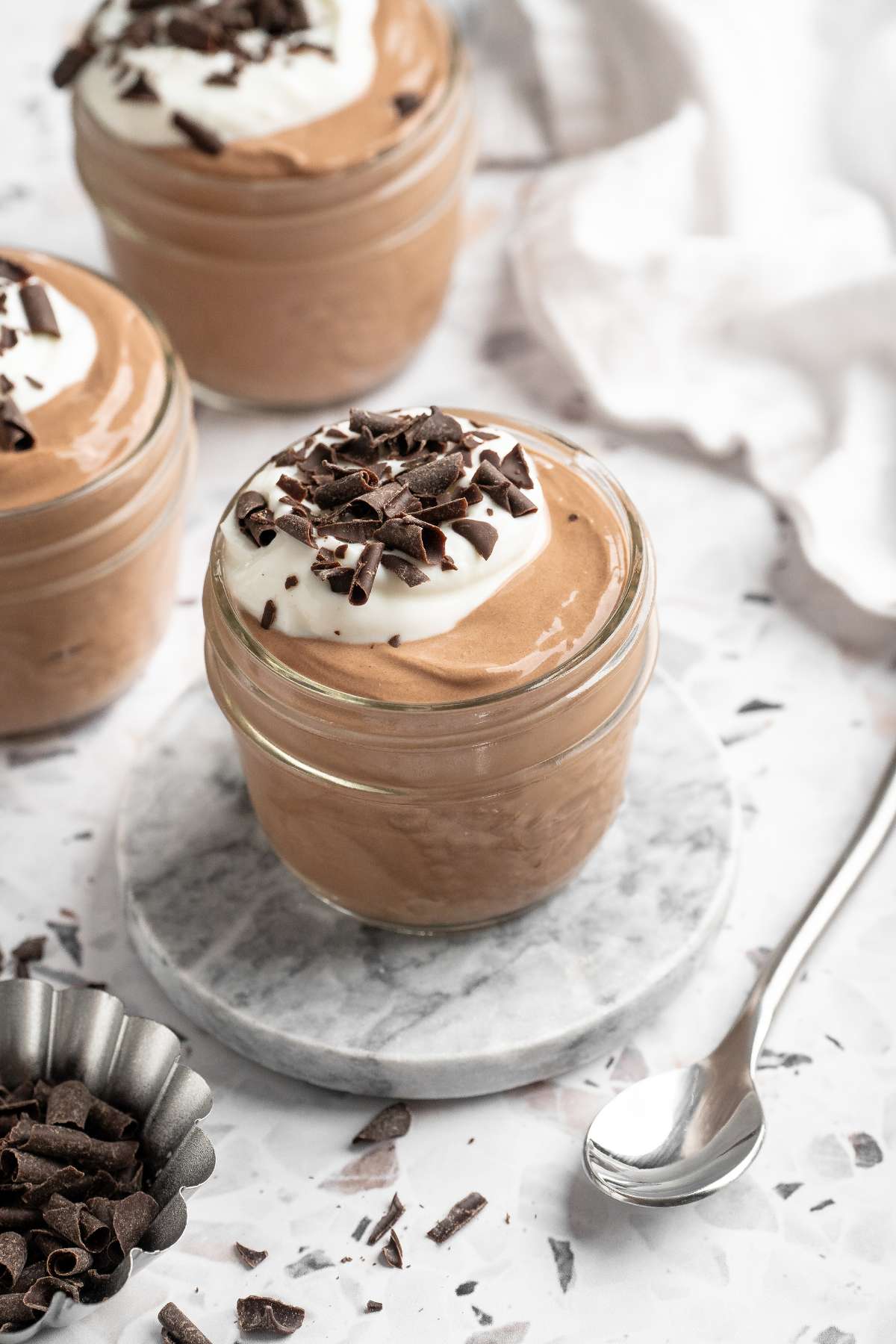 Double Chocolate Cottage Cheese Mousse