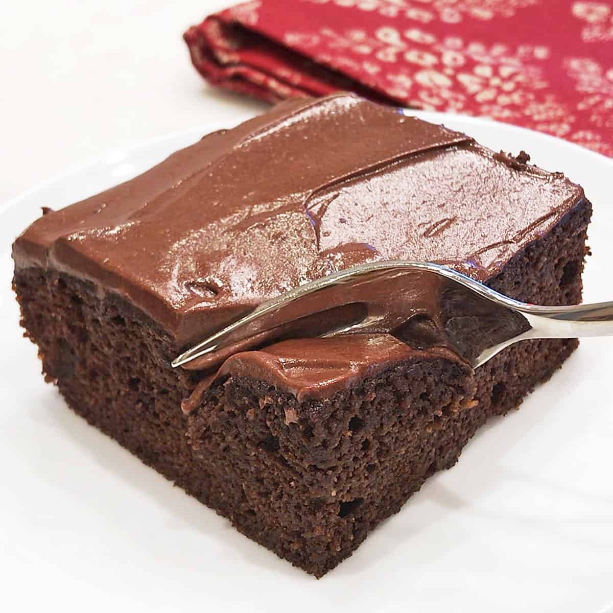 Easy One-Layer Keto Chocolate Cake