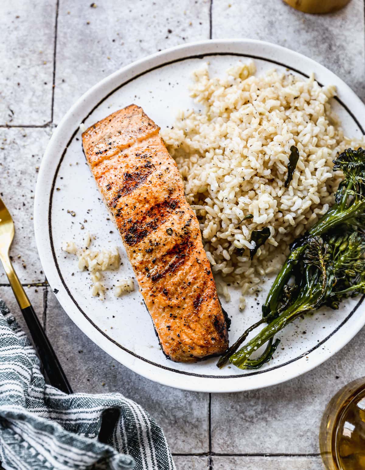 Grilled Salmon Fillets