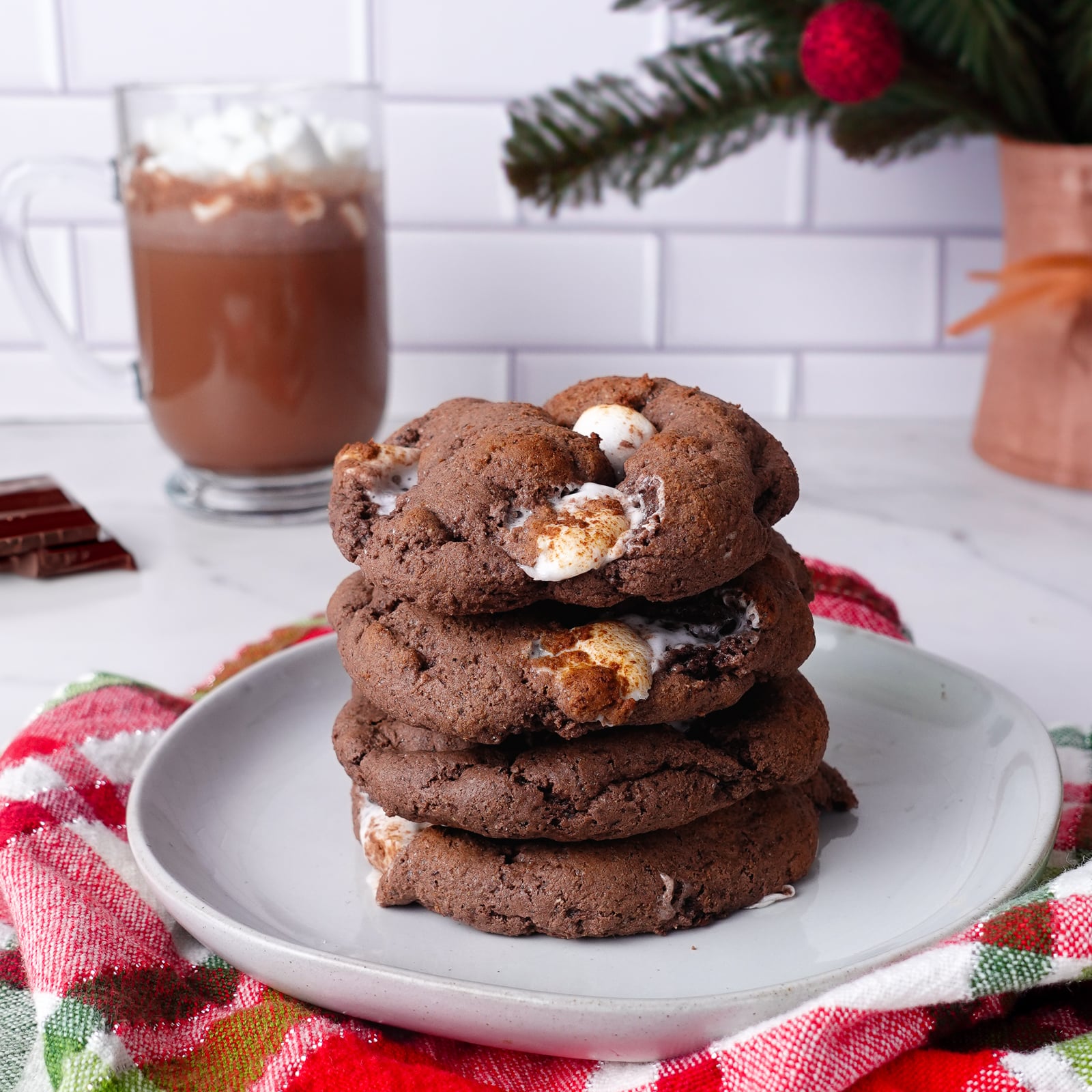 High-Protein Hot Chocolate Cookies