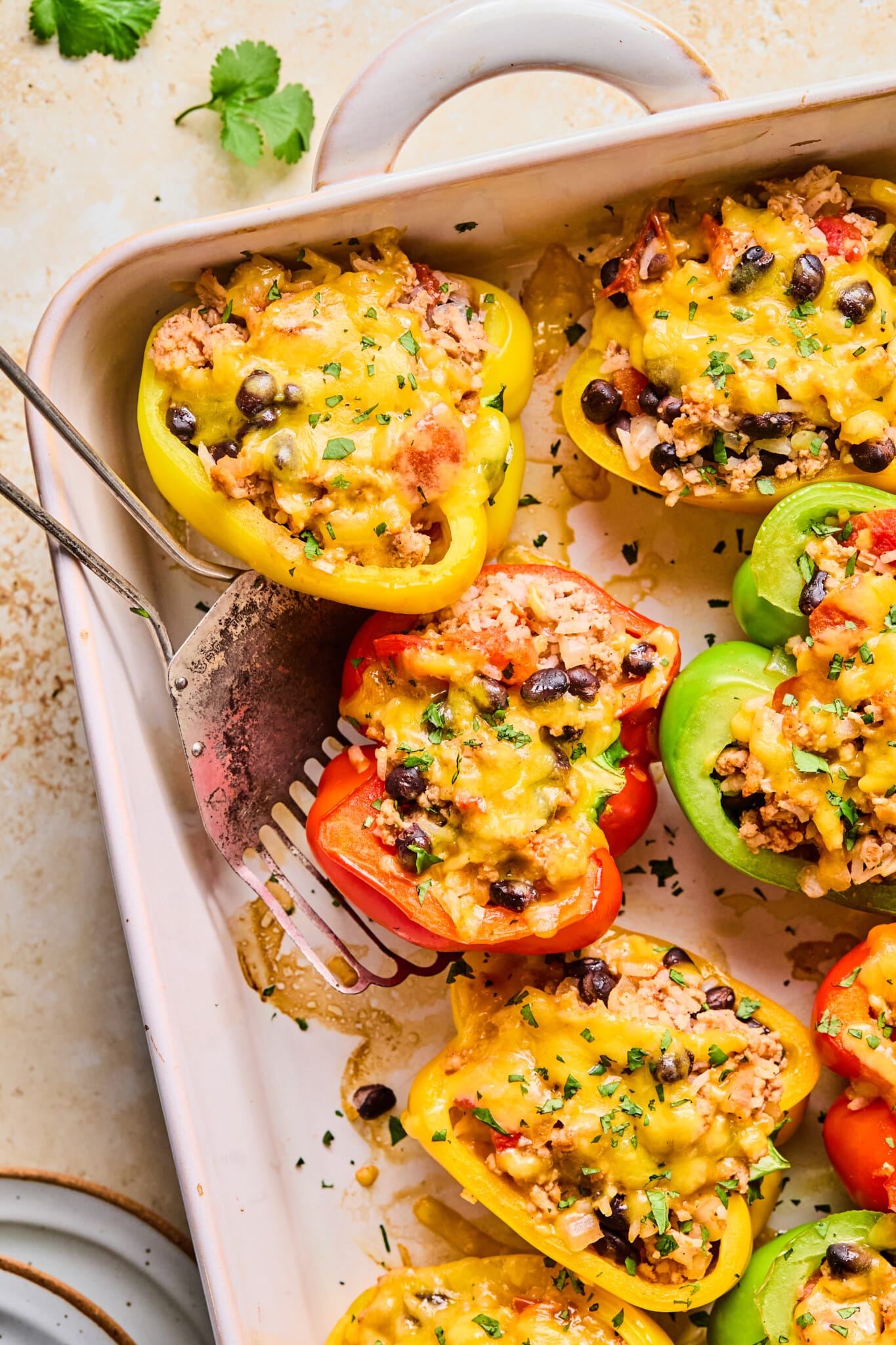 High Protein Stuffed Peppers