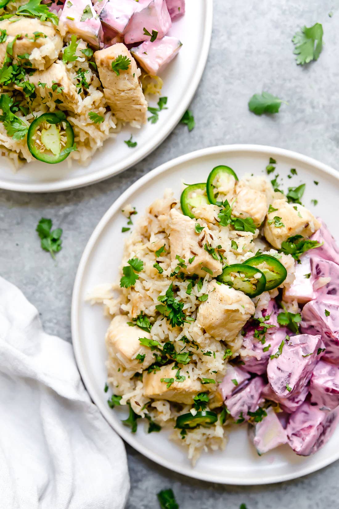 Instant Pot Indian Chicken and Rice Pulao