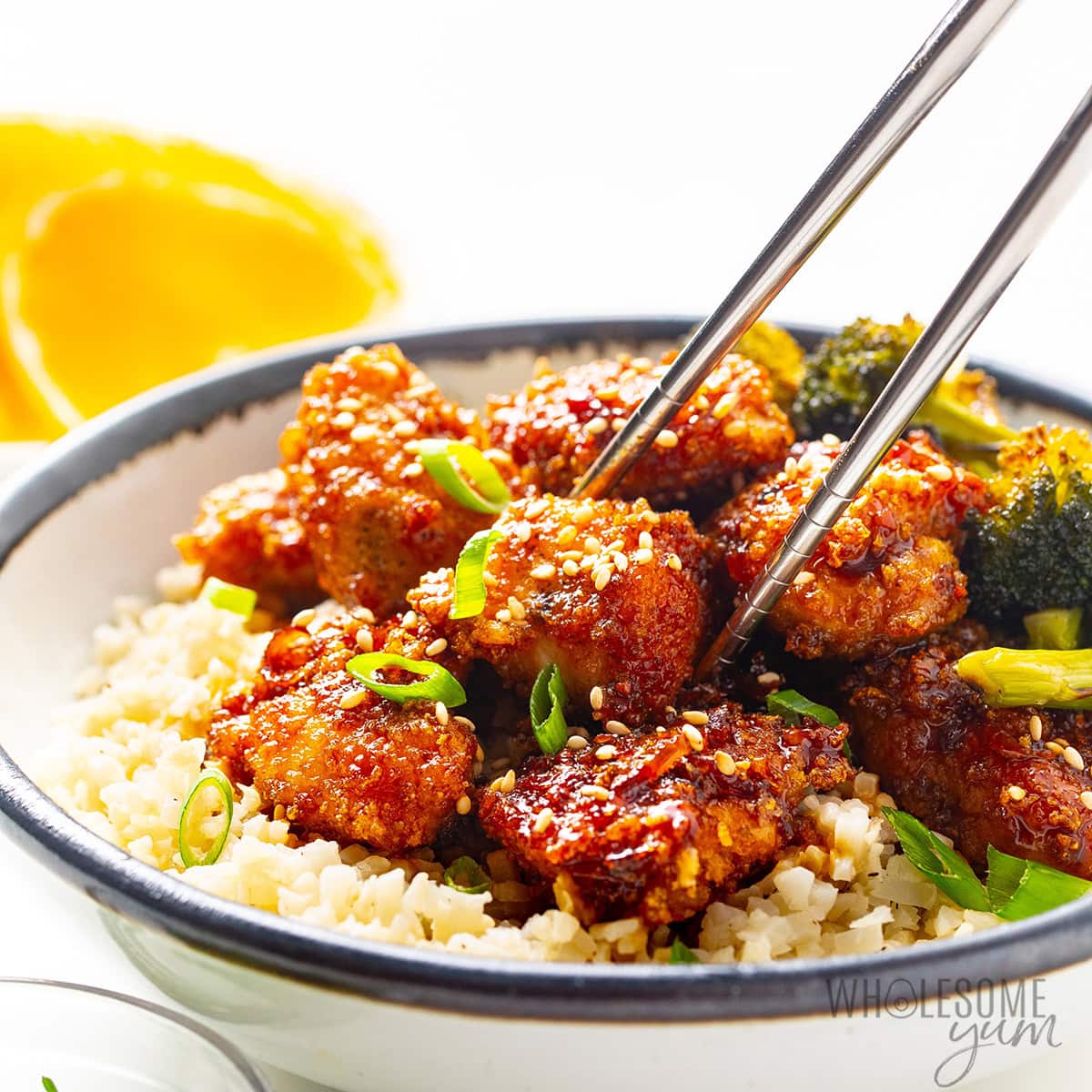 Keto Orange Chicken