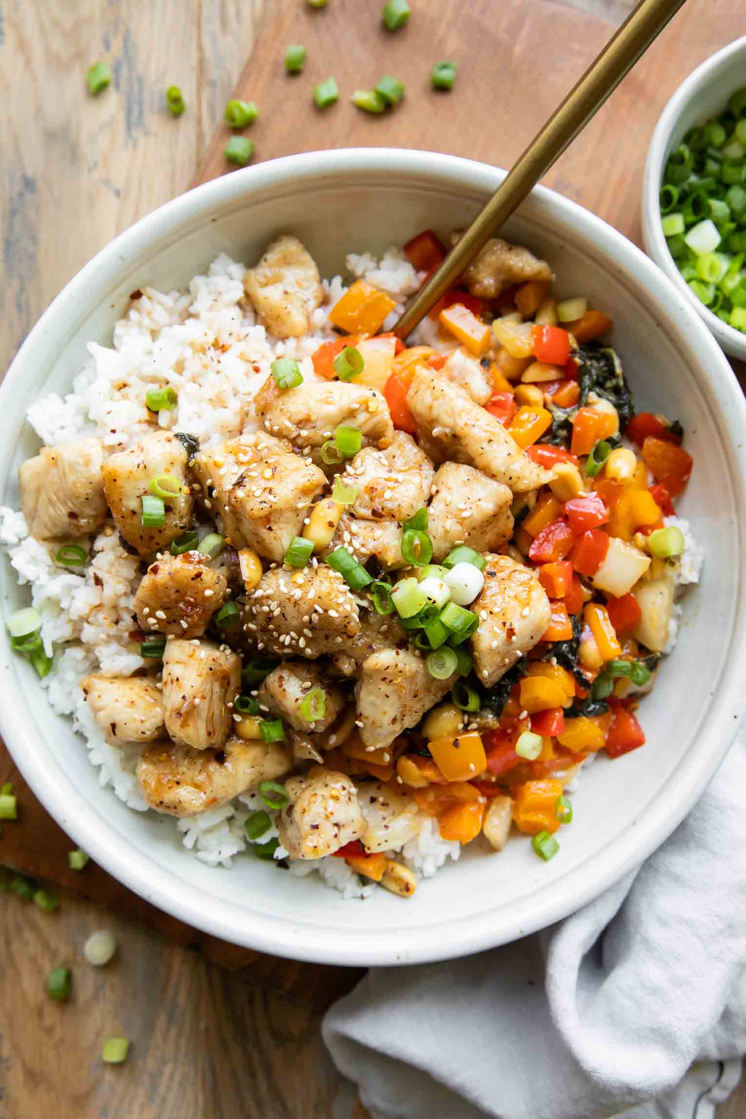 Kung Pao Chicken Bowls