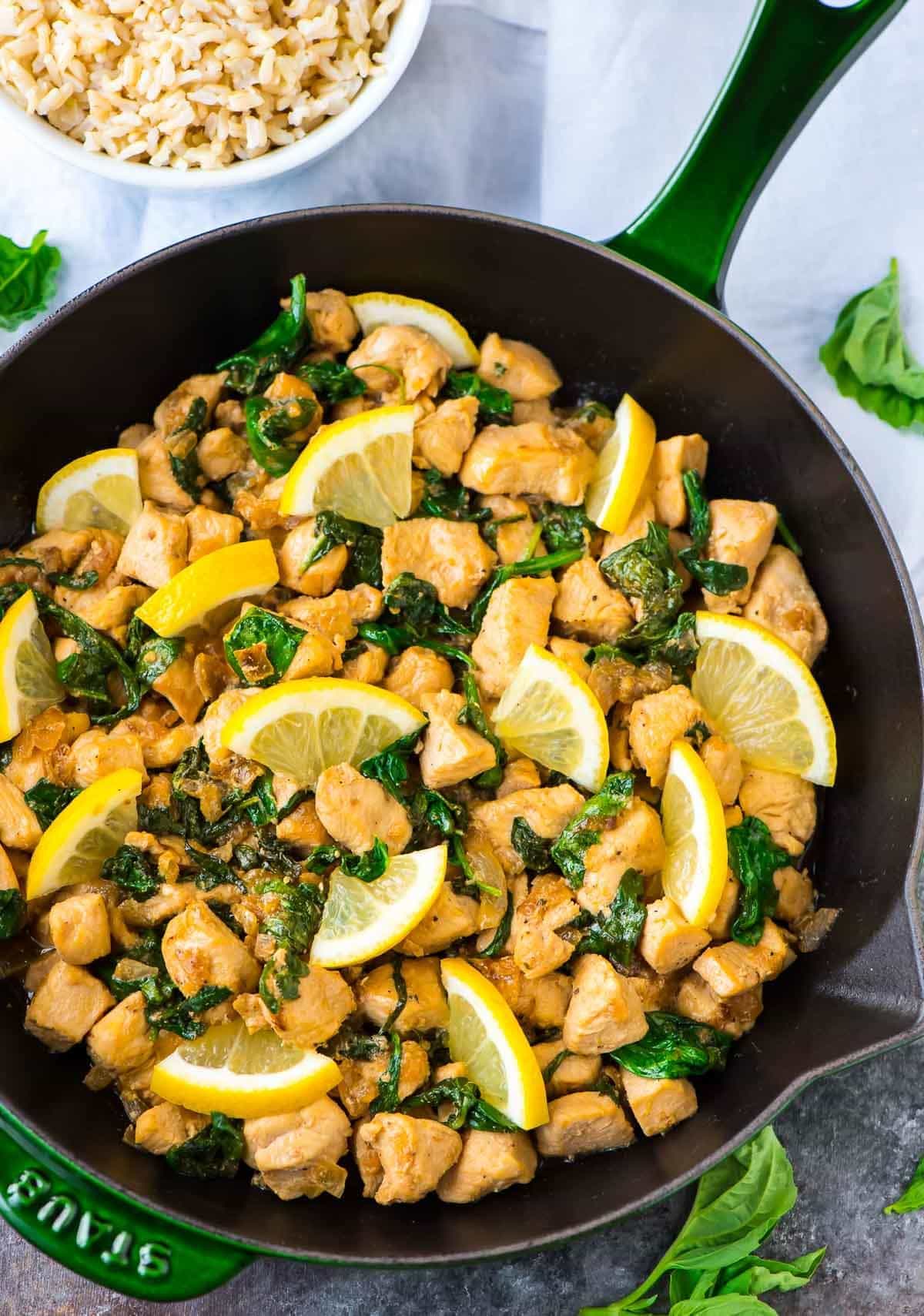 Lemon Basil Chicken