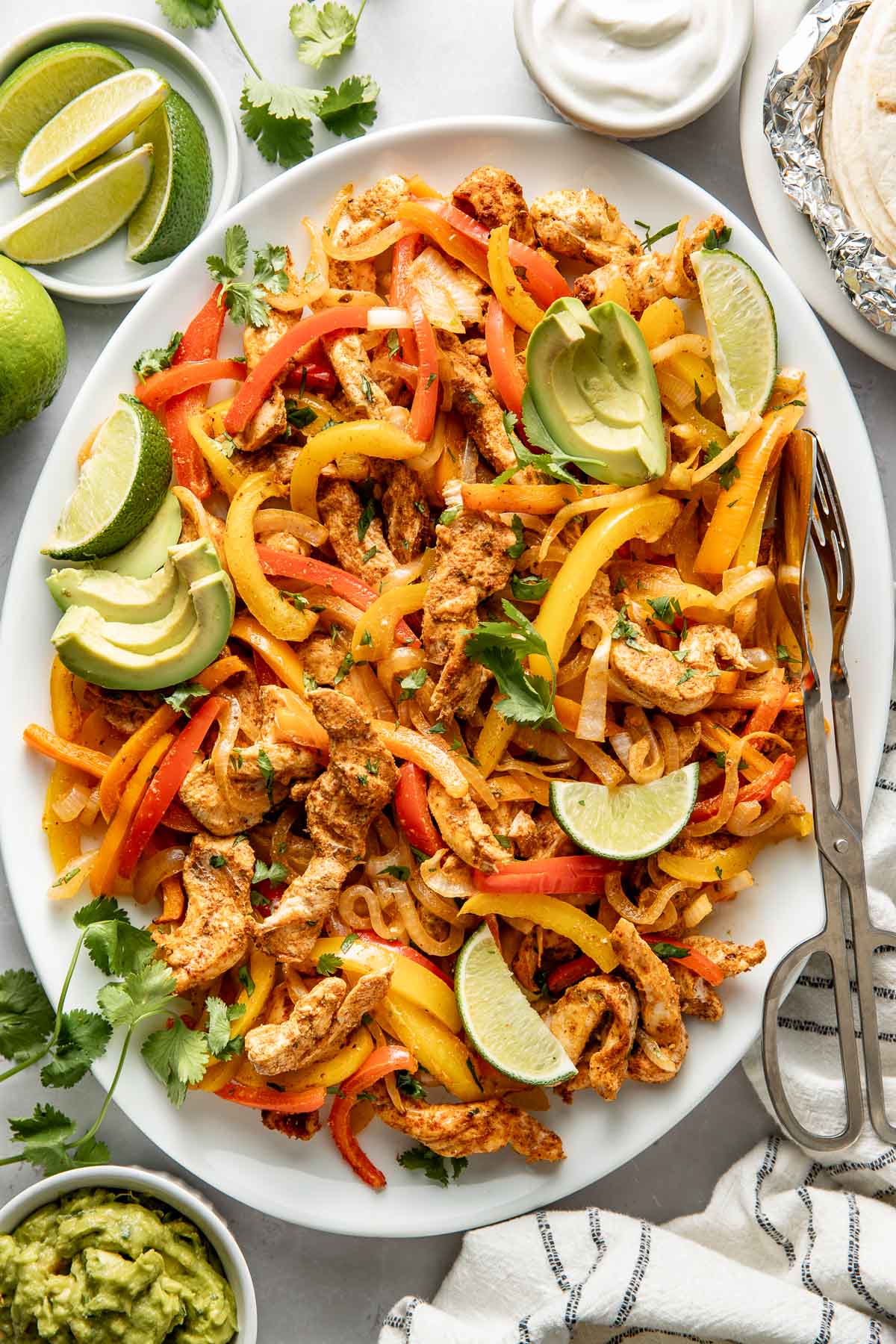 Sheet Pan Chicken Fajitas