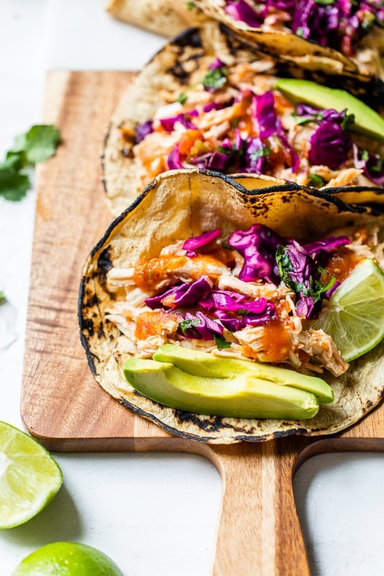 Slow Cooker Chicken Tacos Recipe