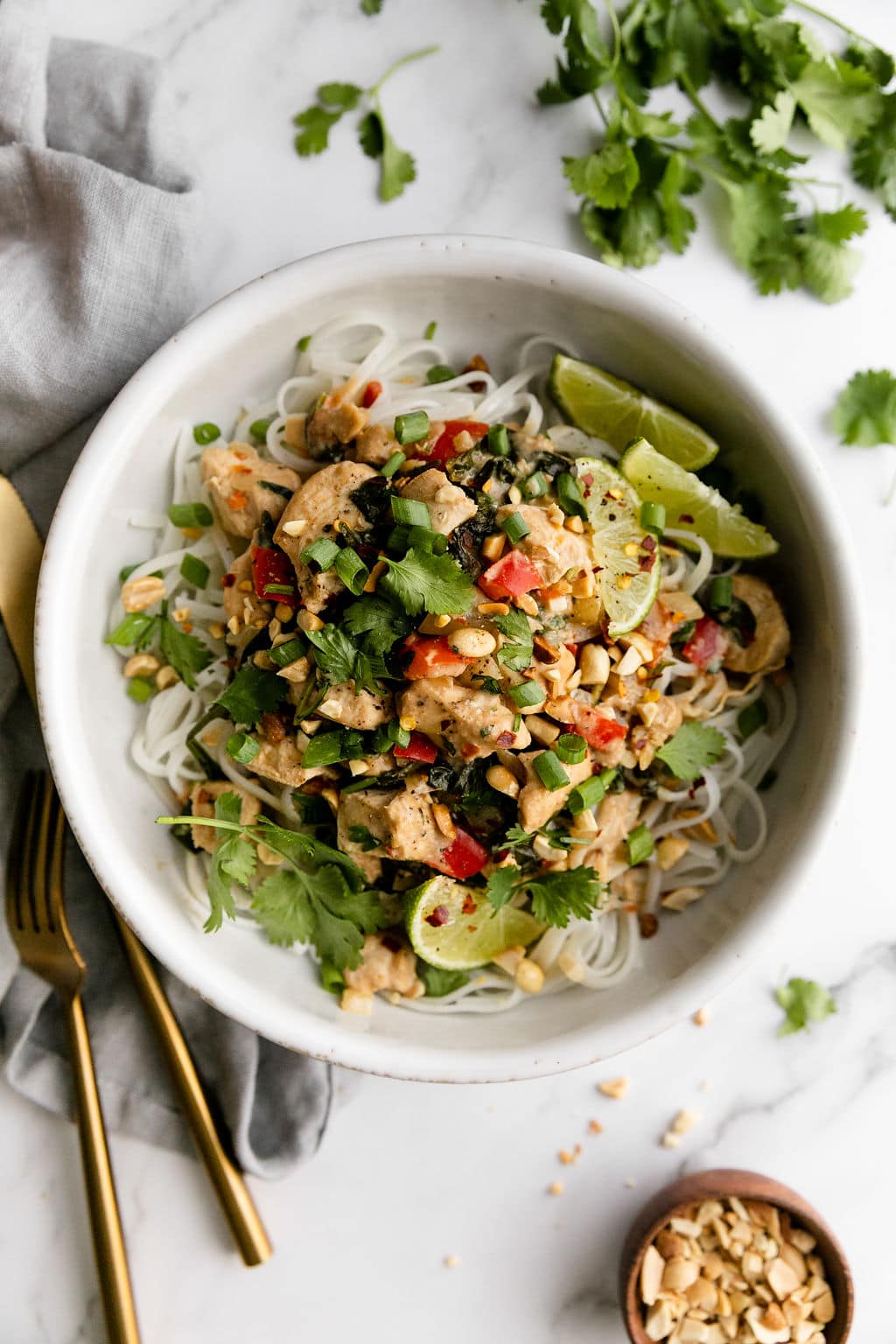 Slow Cooker Thai Peanut Chicken