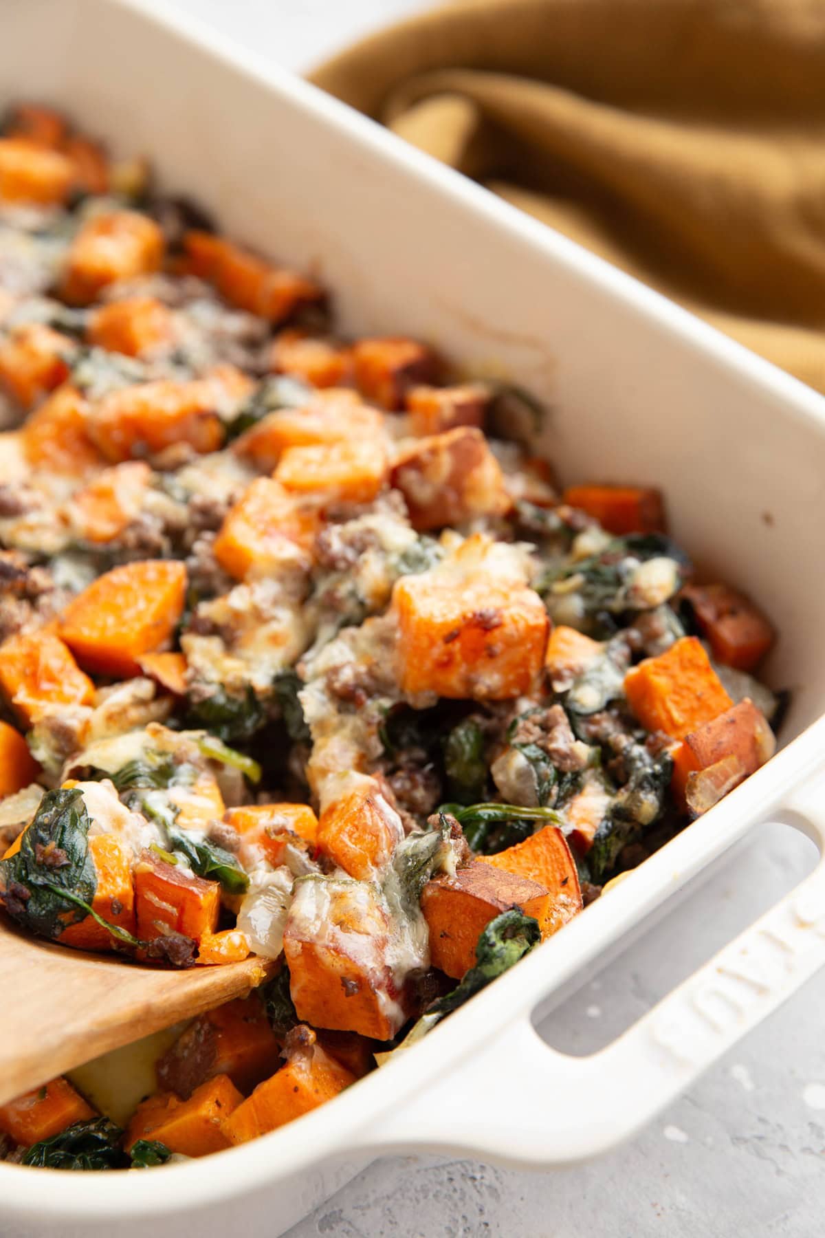 Sweet Potato and Ground Beef Casserole Recipe