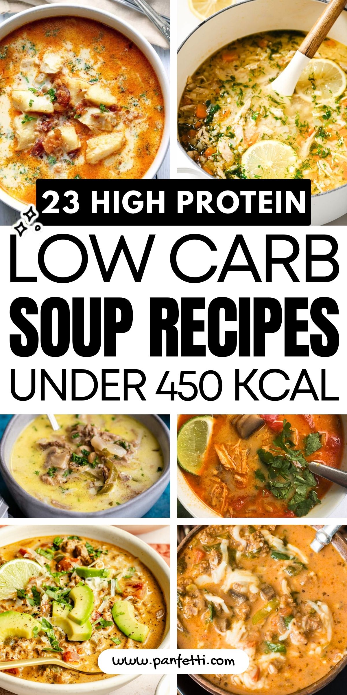 23 High Protein Low Carb Soups Under 450 Kcal