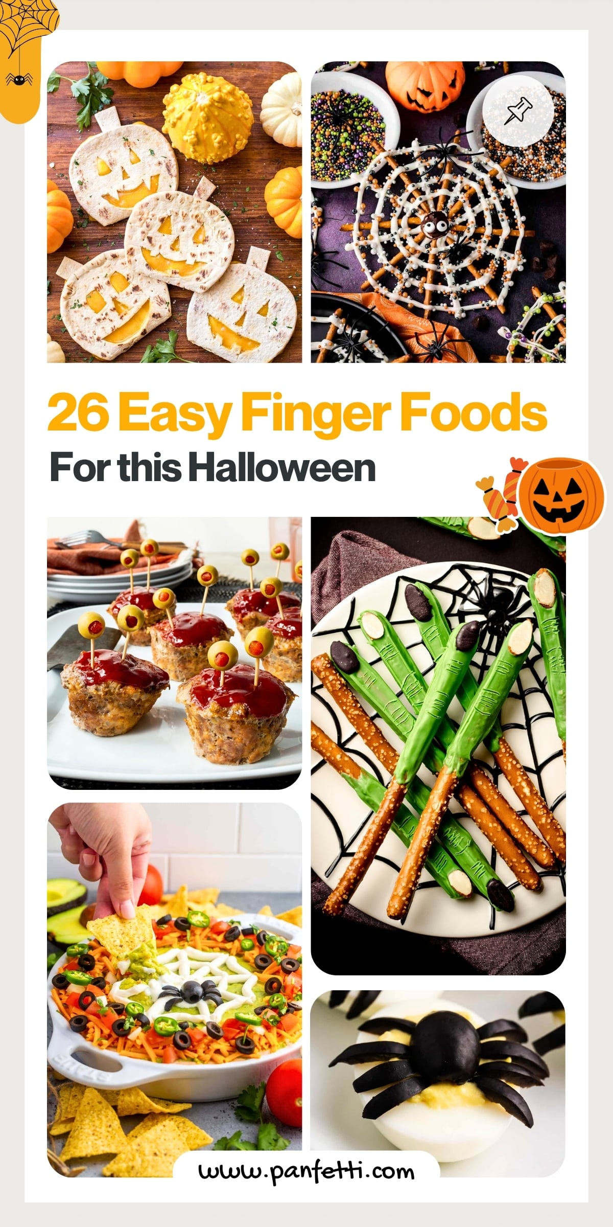 26 Halloween Finger Foods for a Spooky Party