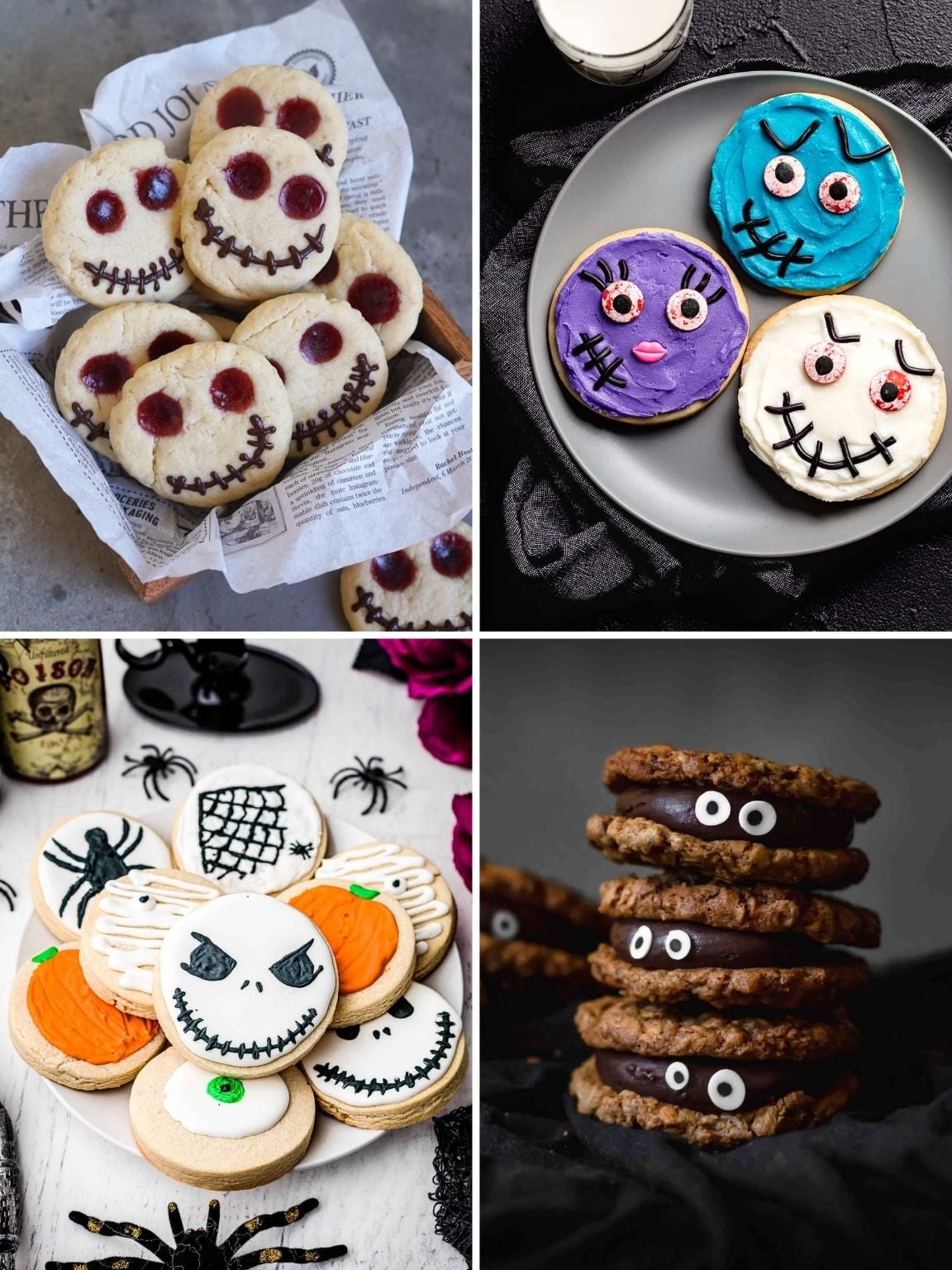 30 Fun Halloween Cookies for Parties and Trick-or-Treat Night