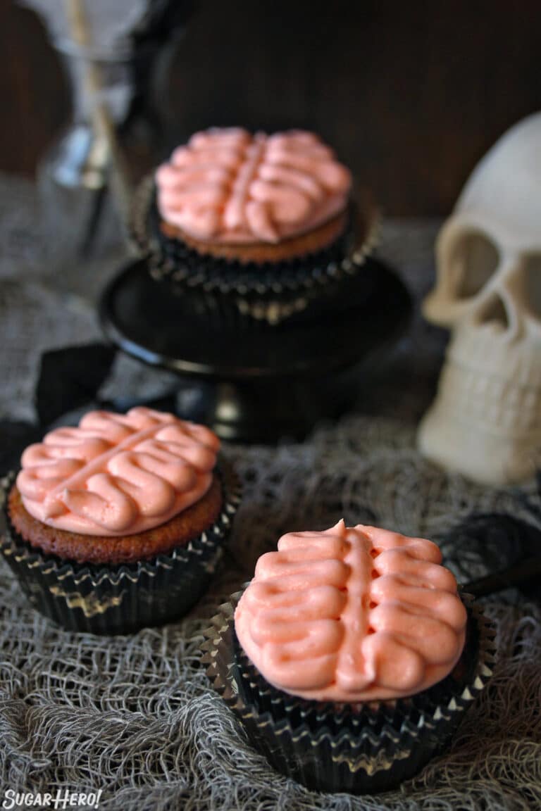 Brain Cupcakes