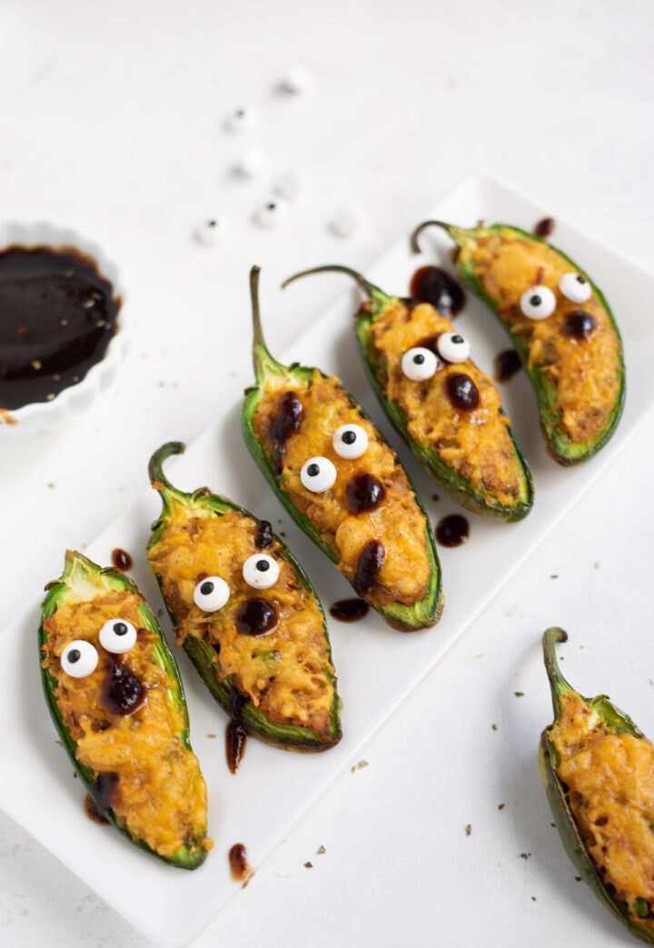 Cheesy Samosa Jalapeno Poppers