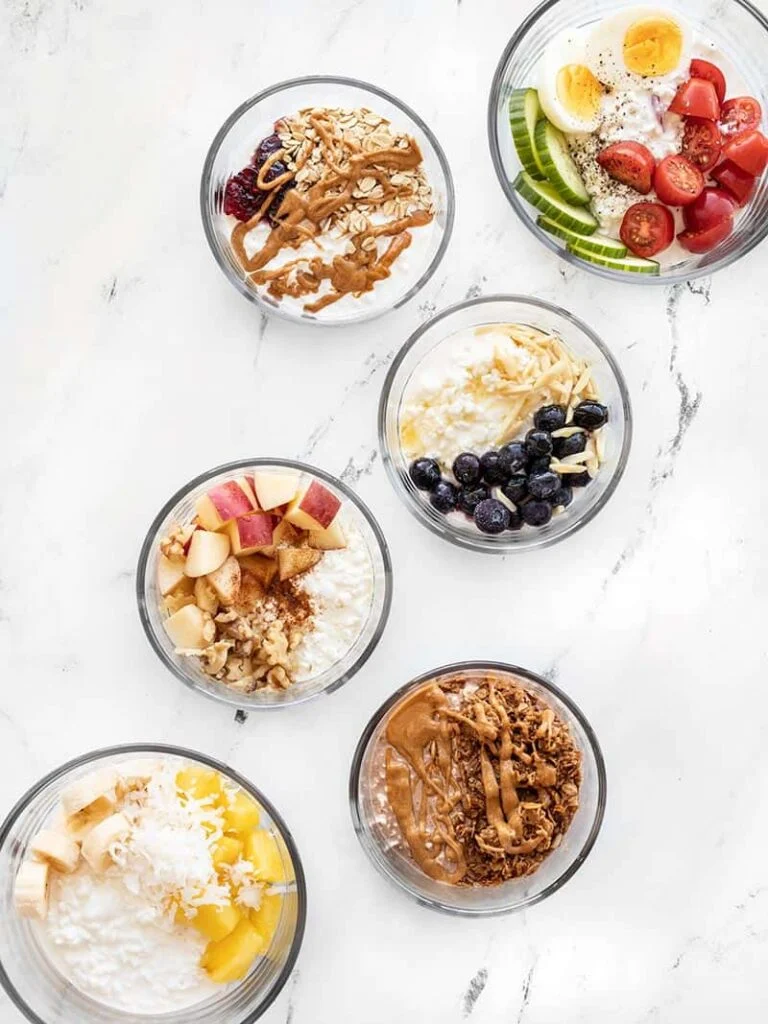 Cottage Cheese Breakfast Bowls