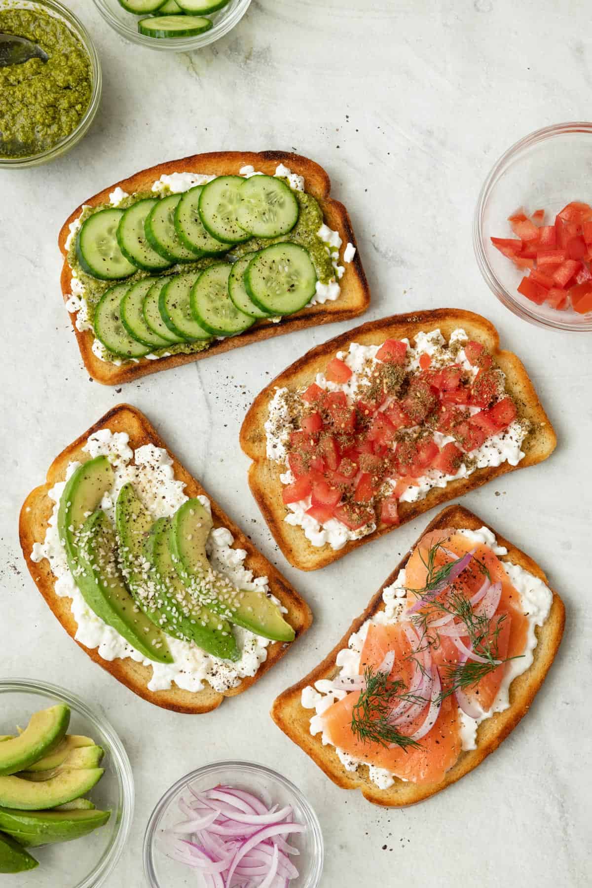 Cottage Cheese Toast