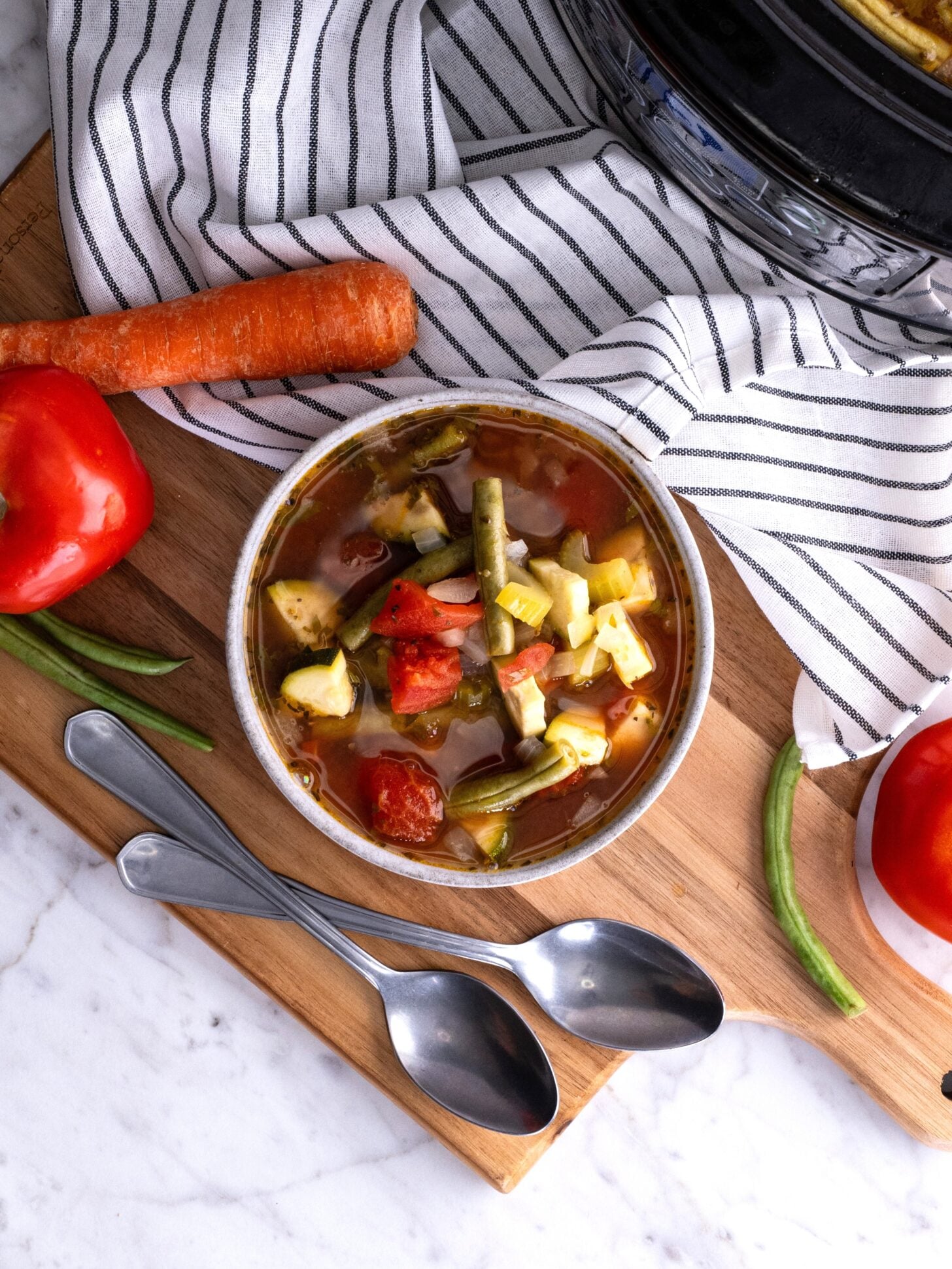 Crock Pot Vegetable Soup