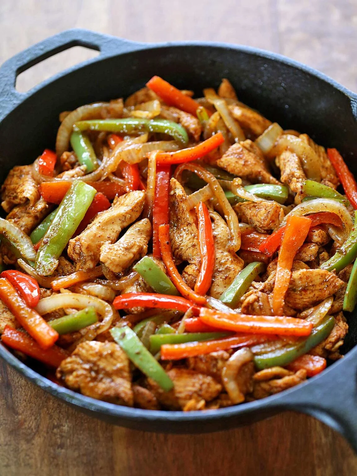 Easy Chicken Fajitas