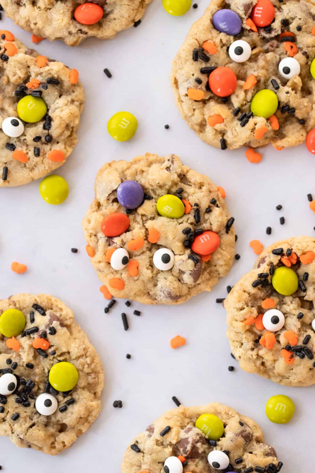 Halloween Monster Cookies