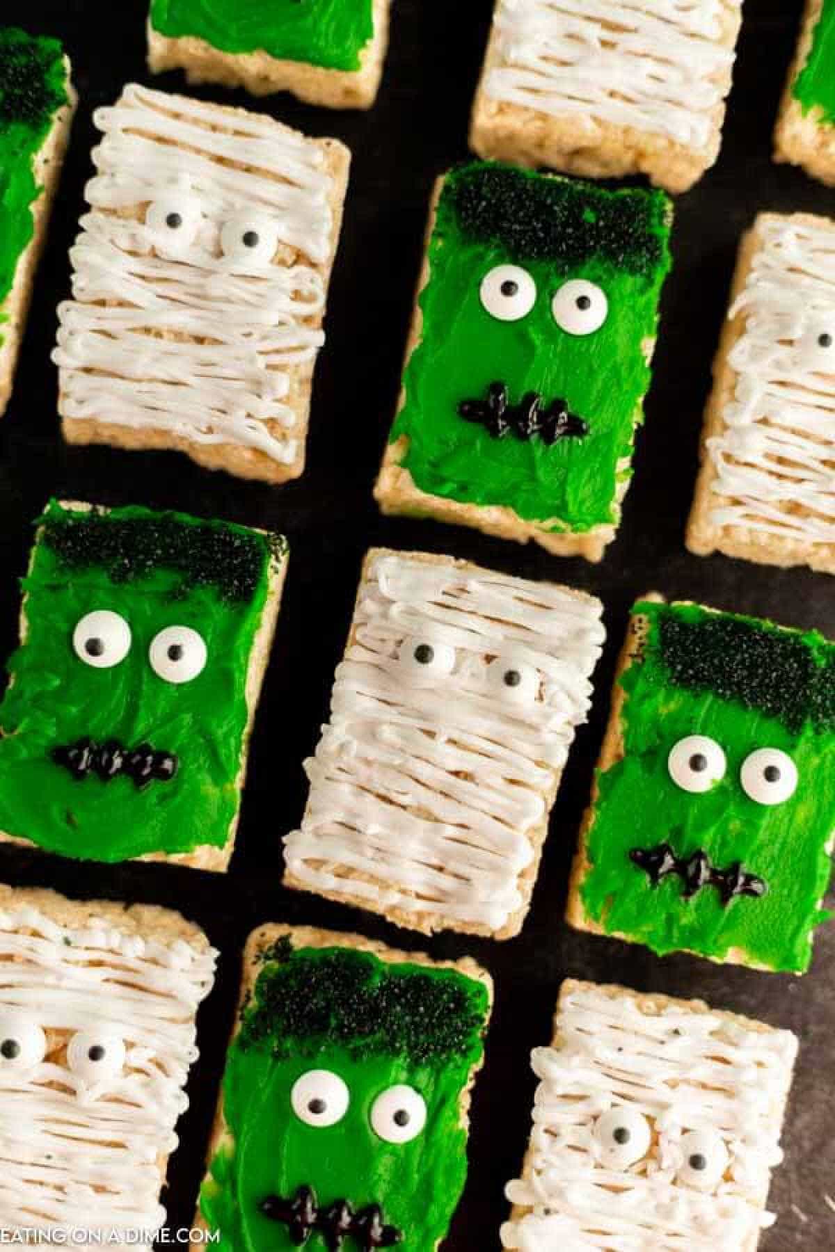 Halloween Rice Krispie Treats