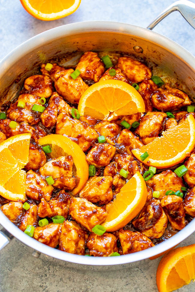 Healthy Orange Chicken